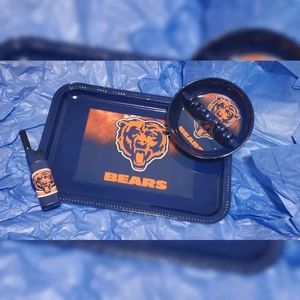 Flash Sale! 🔥 Chicago Bears rolling tray Set